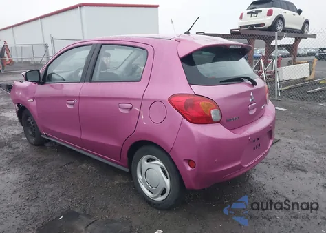 2015 Mitsubishi Mirage De/Rf from USA, damaged, VIN ML32A3HJ1FH043019